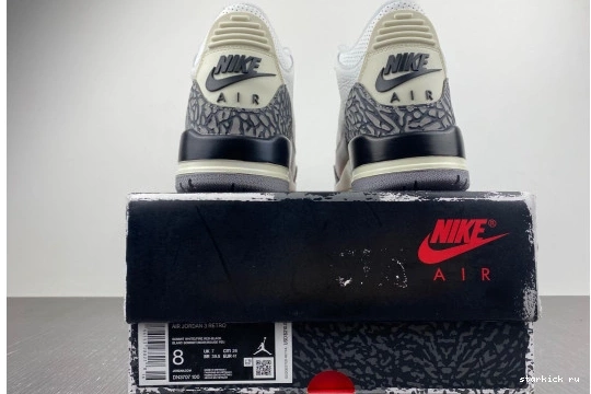 DN3707-100 White 3 Retro Cement DN3707-100 Jordan Reimagined 0725